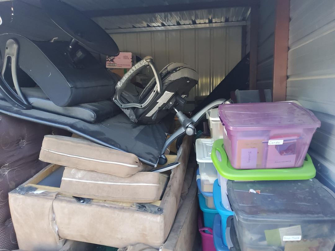 Storage Unit Auction in Gentry, AR at SpareBox Storage 0059 ends on